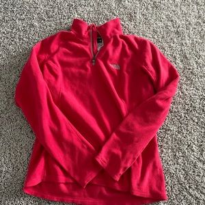 North face quarter zip